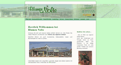 Desktop Screenshot of blumen-nolte.de